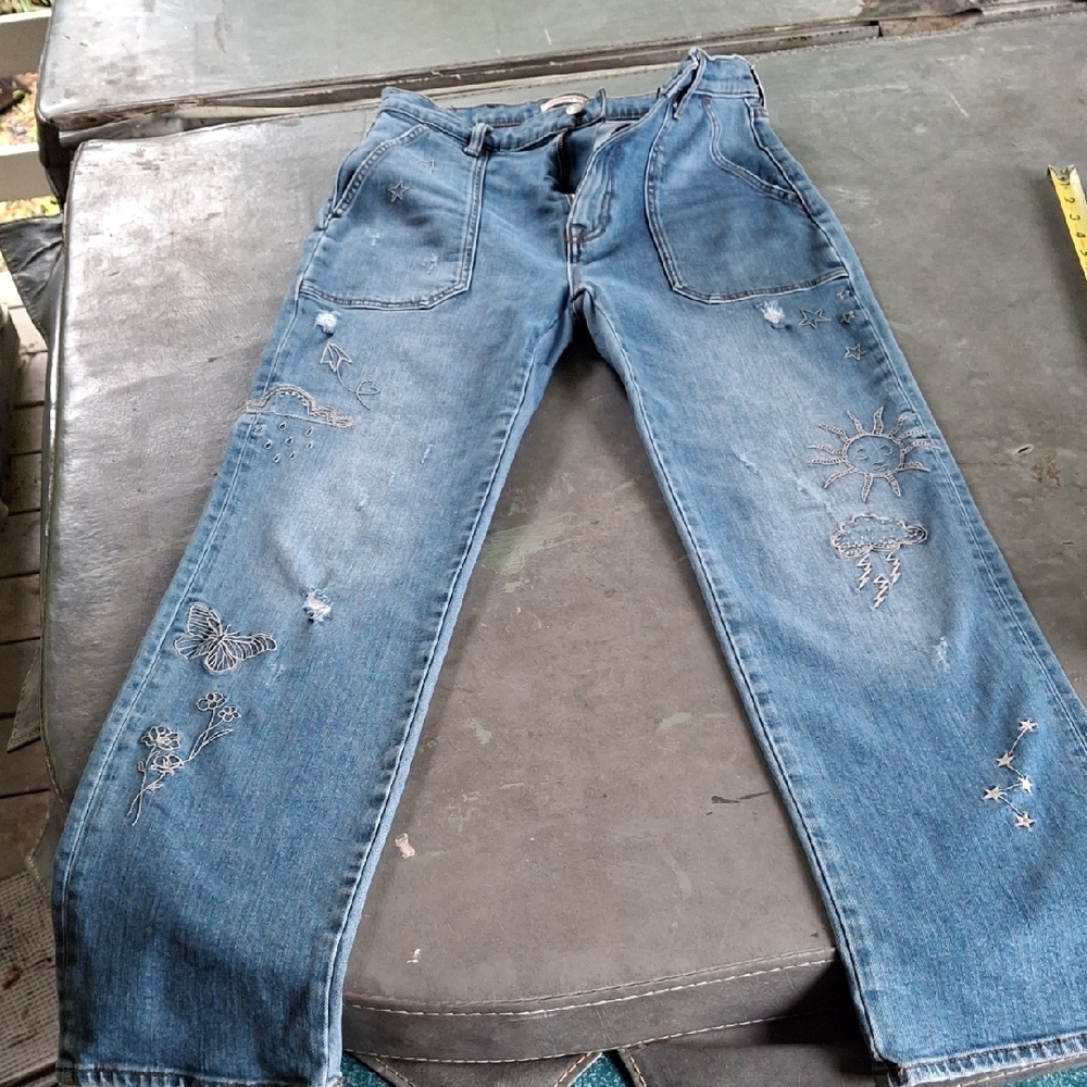Johnny Was Worker Jeans 28